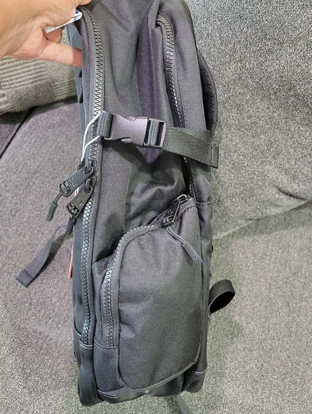 TRUE RELIGION Commuter BACKPACK Hemi Style BLACK Brand New with Tags TR104429